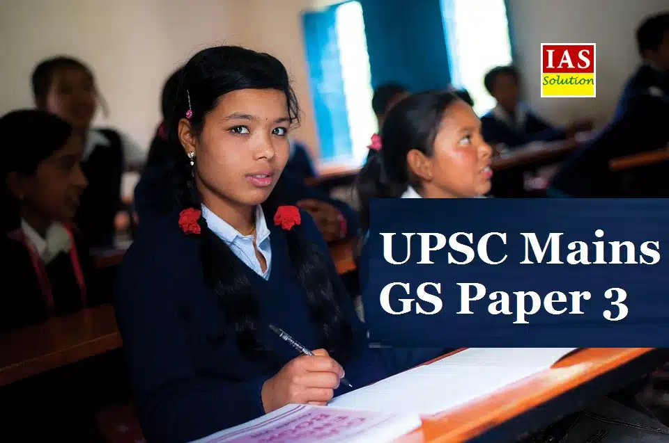 UPSC Mains General Studies Paper 3