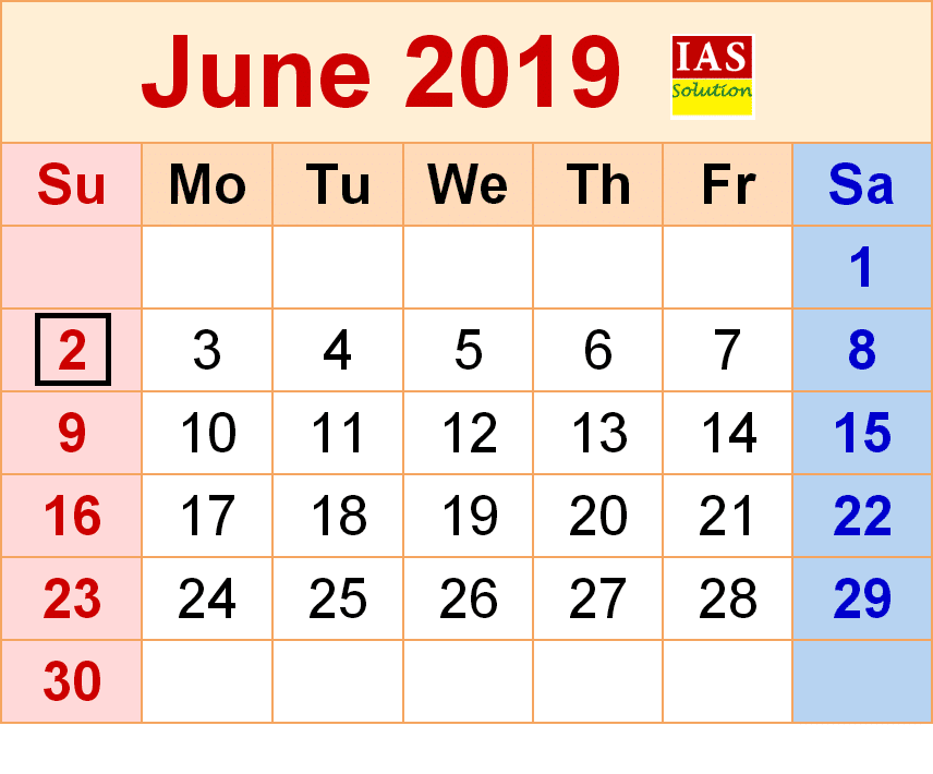 Civil Services 2019 Exam Dates