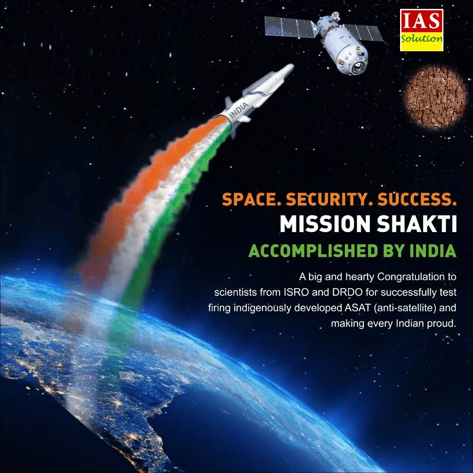 Anti Satellite Missile Test (ASAT) by India