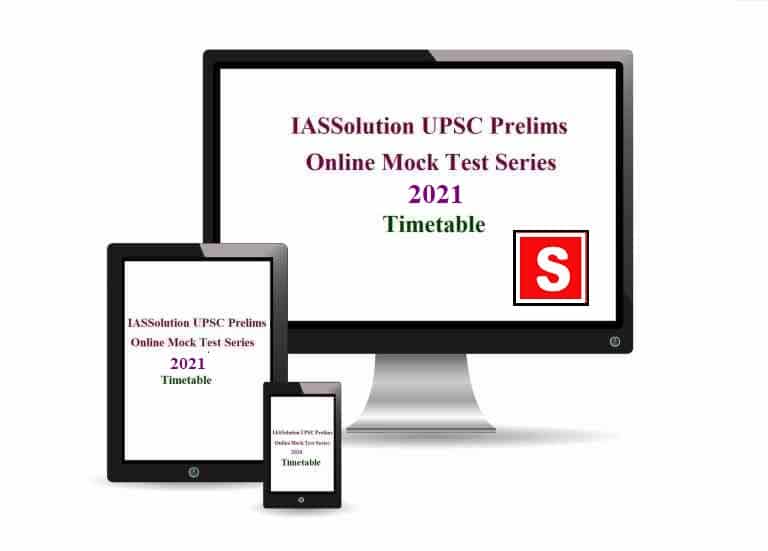 IASSolution Prelims Test Series 2021 Timetable