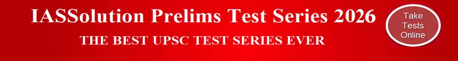 IASSolution Prelims Test Series 2025 - 2026
